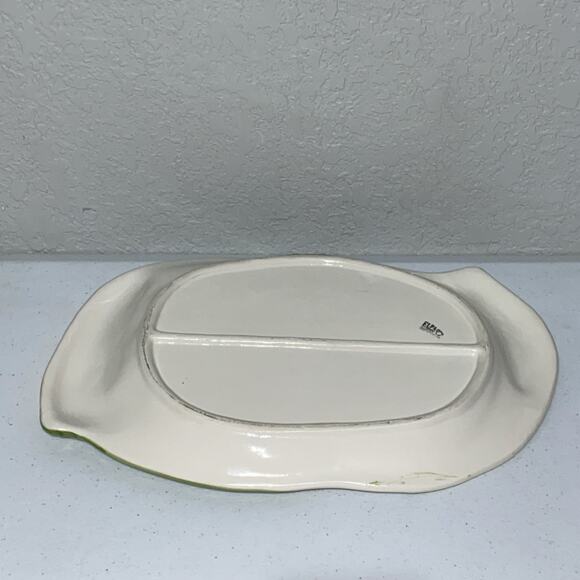 ELPA Alcobaca Corn Cob Harvest Summer Serving Platter Portugal 15" Handpainted - Picture 3 of 8